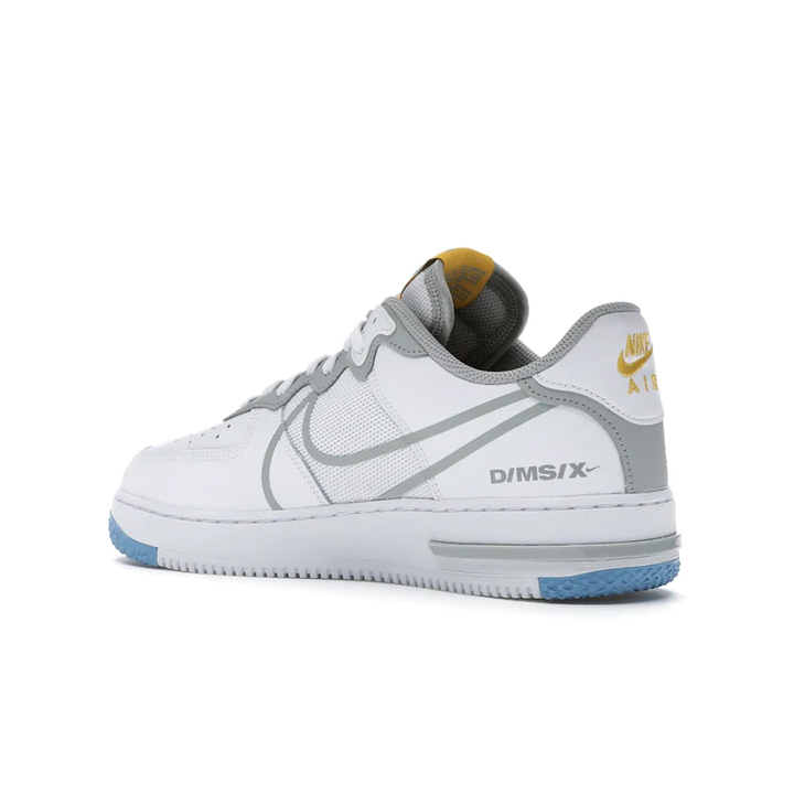 NIKE AIR FORCE 1 REACT "LIGHT SMOKE GREY" - Image 4