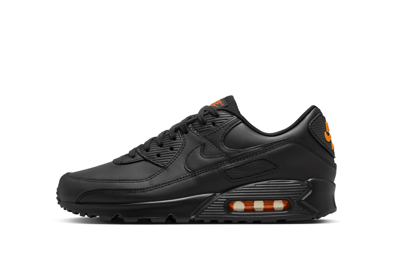Nike Air Max 90 'Black & Safety Orange'